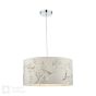 Marble Hill Taupe Cotton Drum Shade 40cm