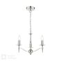 Marble Hill 3 Light Armed Pendant Polished Nickel Fitting Only