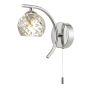 Nakita Wall Light Polished Chrome Bracket Only 
