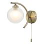 Nakita Wall Light Antique Brass Bracket Only