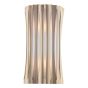 Netra 2 Light Wall Light Satin Bronze and Ivory