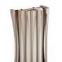 Netra 2 Light Wall Light Satin Bronze and Ivory