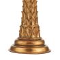 Palm Table Lamp Gold Base Only