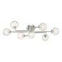 Reyna 7lt Semi Flush Polished Chrome Frame Only