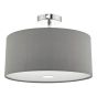 Ronda Grey Faux Silk Easy Fit Shade 40cm