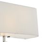Ronda 3 Light Wall Light Ivory With LED Reading Light