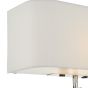 Ronda 3 Light Wall Light Ivory With LED Reading Light