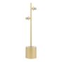 Spiral 2 Light Table Lamp Matt Gold Base Only