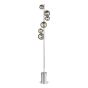 Spiral 6 Light Floor Lamp Polished Chrome