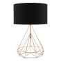 Sword Black Cotton Drum Shade 40cm