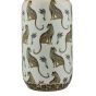 Tigris Ceramic Table Lamp White Leopard Motif Base Only