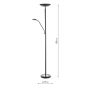 Victor Mother & Child Lamp Matt Black LED