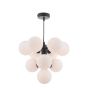 Vine 10 Light Pendant Satin Black Fitting Only