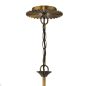 Lydian 6 Light Pendant Antique Bronze Fitting Only