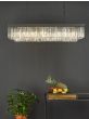 Celeus 6 Light Bar Pendant Anthracite & Crystal