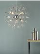Exodus 8 Light Pendant Polished Chrome Crystal