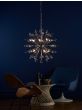 Exodus 8 Light Pendant Polished Chrome Crystal
