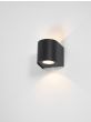 Orville 2 Light Outdoor Wall Light Matt Black LED IP44