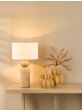 Soyala Table Lamp Brown With Shade