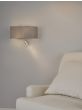 Ronda 3 Light Wall Light Grey With LED Reading Light