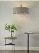 Veyron 6 Light Pendant Polished Nickel With Shade
