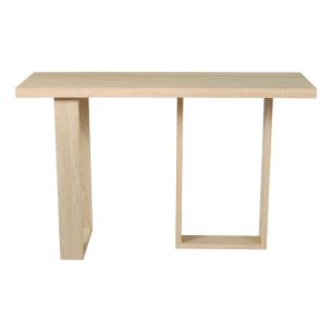 Prue Console Table Travertine Effect