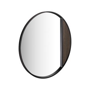 Rasmus Mirror Mocha Effect and Matt Black 50cm