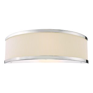 Alvaro Wall Light Polished Chrome and Ivory