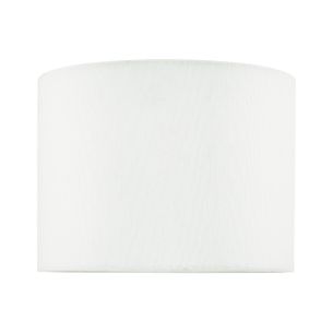 Boris White Cotton Drum Shade 20cm