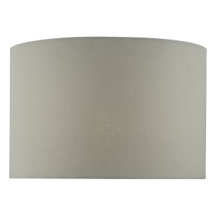 Cassandra Grey Cotton Drum Shade 40cm