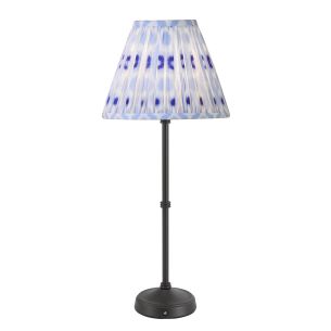 Dahl Rechargeable Table Lamp Matt Black With Shade LED