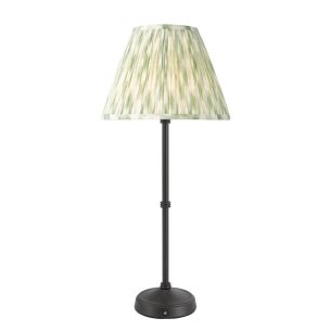 Dahl Rechargeable Table Lamp Matt Black With Shade LED