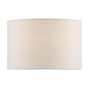 Ennio Ivory Linen Drum Shade 30cm