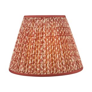 Esther Red Cotton Empire Shade 35cm