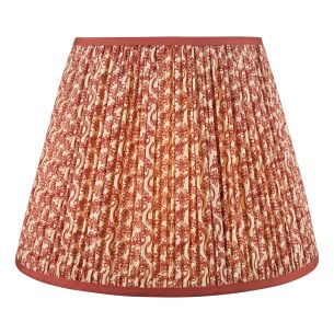 Esther Red Cotton Empire Shade 40cm