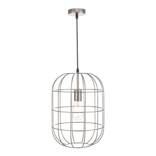 Eudora Pendant Satin Nickel
