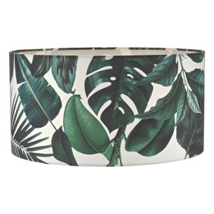Filip Green Leaf Print Easy Fit Shade 35cm  