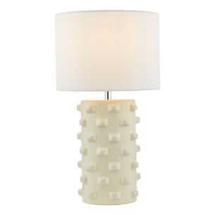 Georgina Table Lamp White With Shade