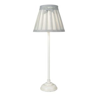 Grace Table Lamp Matt White With Shade