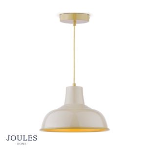 Joules Hatfield Pendant Gloss Taupe