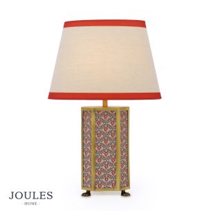 Joules Helmingham Table Lamp Matt Antique Brass With Shade