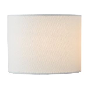 Inci Ivory Cotton Drum Shade 18cm