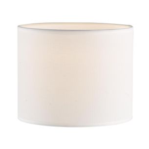 Itala Ivory Cotton Drum Shade 20cm