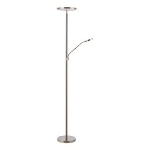 Kamika Mother & Child Floor Lamp Satin Chrome LED