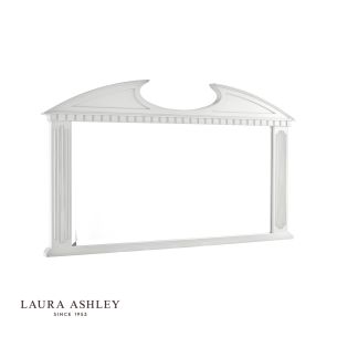 Laura Ashley Rossett Over Mantle Mirror Grey 70 x 120cm