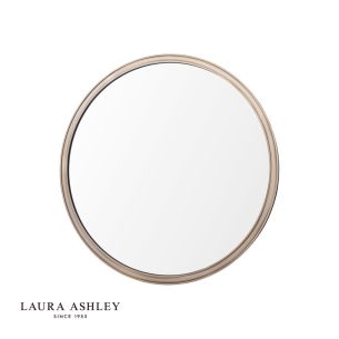 Laura Ashley Harrington Mirror Antique Brass 60cm