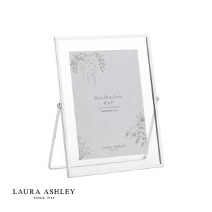 Moira Photo Frame Polished Silver and Glass 5" x 7"