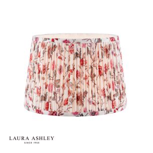 Laura Ashley Lingmell Trail Cream Cotton Tapered Drum Shade 30cm/12 inch