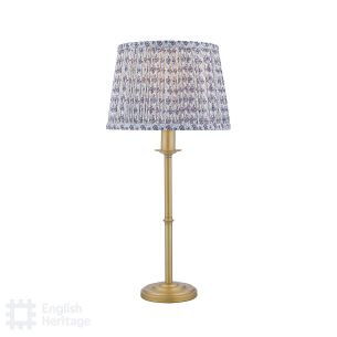 Marble Hill Table Lamp Aged Brass With Shade