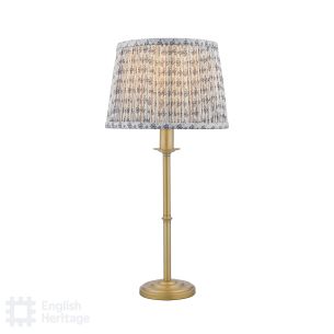 Marble Hill Table Lamp Aged Brass With Shade